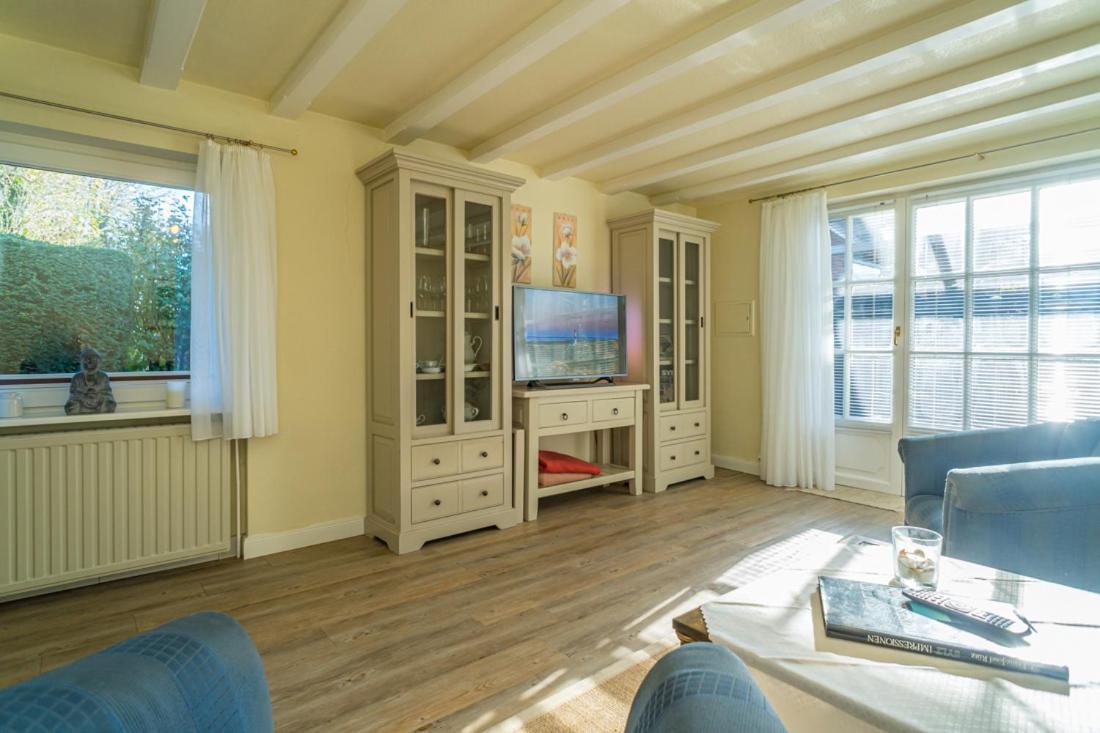 Schallers Hues 5 - Bungalow Sylt Buitenkant foto